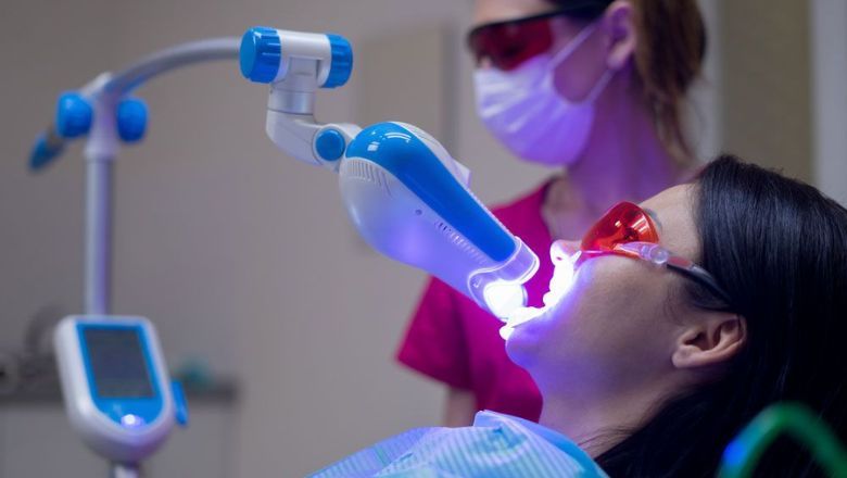 blanquear los dientes rapido con luz led